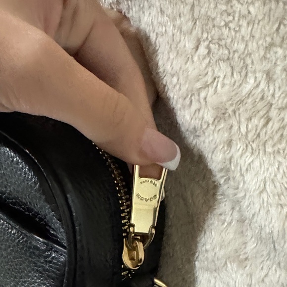 Coach Black Crossbody Purse Adjustable Straps - Picture 9 of 11